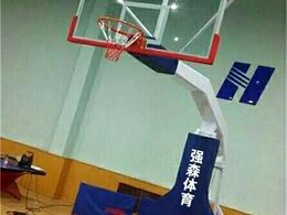 電動遙控液壓籃球架安裝方法